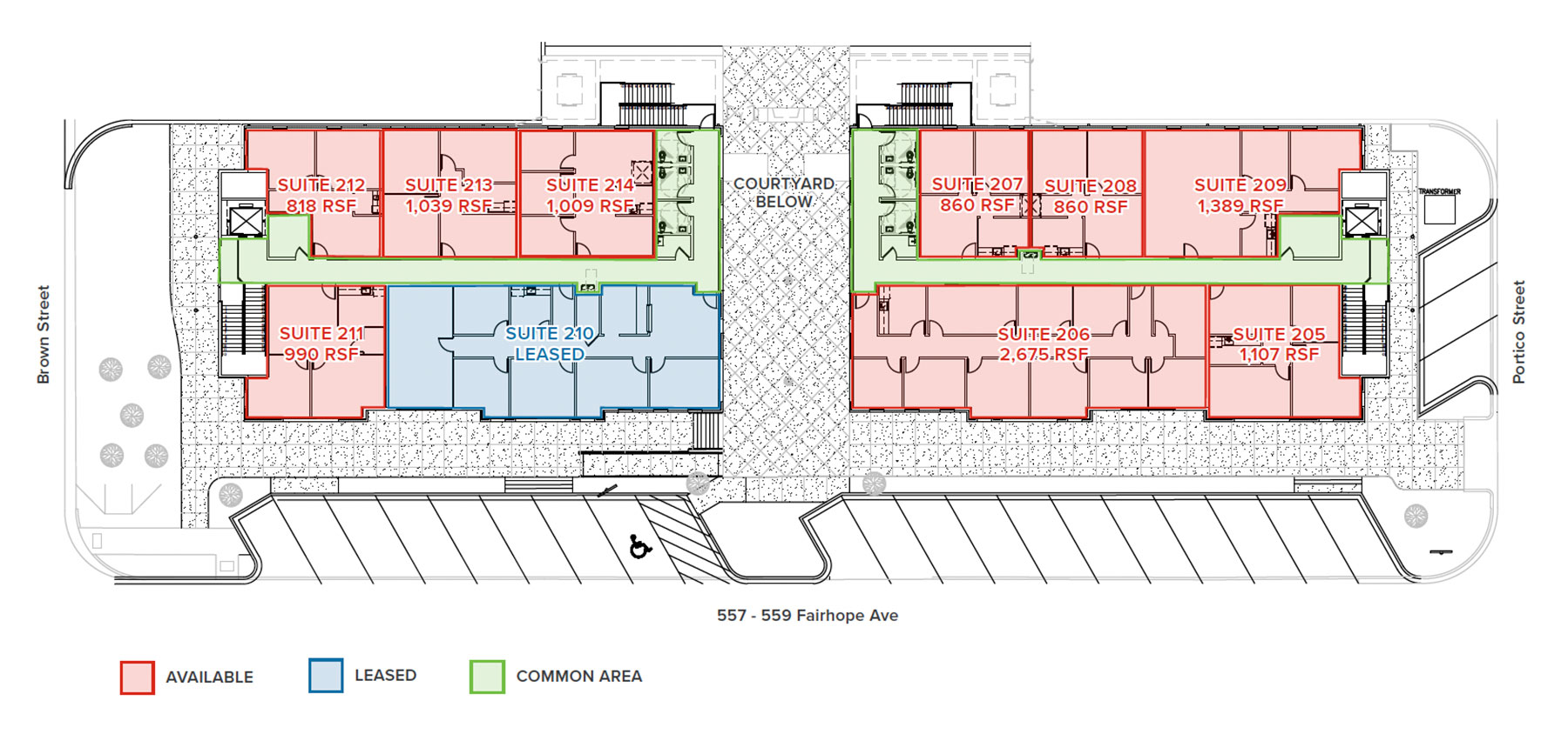 Portico Phase 3 Second Floor